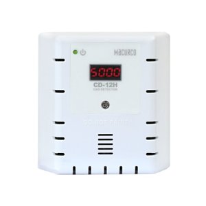 Macurco CD-12H 12 Series Carbon Dioxide CO2 Fixed Gas Detector, Auto Calibration Only, 100-240V, Grey