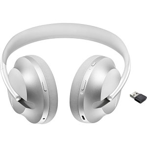 Bose Professional 700 UC Noise-Canceling Headphones with USB Bluetooth Module, Silver