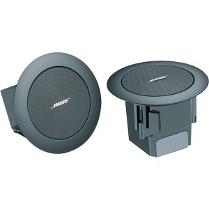 Bose Professional 843091-0110 FreeSpace 3 Flush-Mount Satellites, Pair, Black