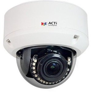 ACTi A817 8MP 4K Ultra HD Face Camera, People and Car Detection, Outdoor IR WDR Dome IP
