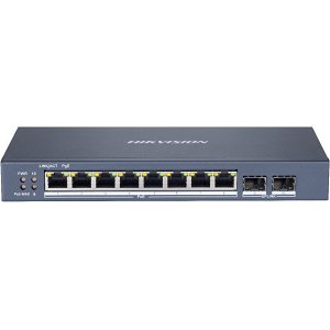 Hikvision DS-3E1510P-SI 8 Port Gigabit Smart POE Switch