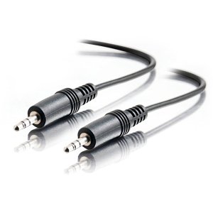 c2g cg40413 3.5mm m/m stereo audio cable, 6' (1.8m);image of 2d-cg40413;image of 2d-cg40413;image of 2d-cg40413;c2g cg40413 3.5mm m/m stereo audio cable, 6' (1.8m)