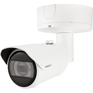 Hanwha XNO-9083R X Series 8MP IR Bullet Camera, 4.4-9.3mm Motorized Varifocal Lens