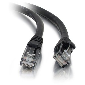 C2G CG15180 CAT5e Snagless Unshielded (UTP) Ethernet Network Patch Cable, 3' (0.9m), Black
