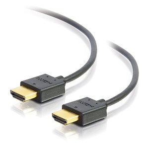 C2G CG41364 Ultra Flexible High Speed HDMI Cable with Low Profile Connectors, 4K 60Hz, 6' (1.8m)