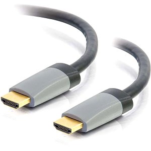 C2G CG50625 Select High Speed HDMI Cable with Ethernet 4K 60Hz, In-Wall CL2-Rated, 3' (0.9m)