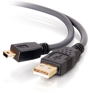 C2G CG29651 Ultima USB 2.0 A to Mini-B Cable, 6.6' (2m)