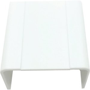W Box 0E-125JCW4 1-1/4" X 3/4" Joint Cover White, 4-Pack