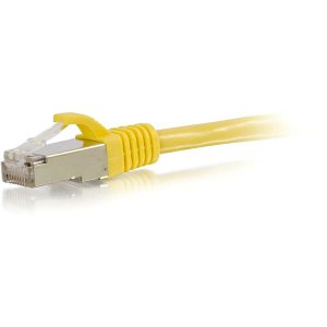 C2G CG00864 CAT6 Snagless Shielded (STP) Ethernet Network Patch Cable, 6' (1.8m), Yellow