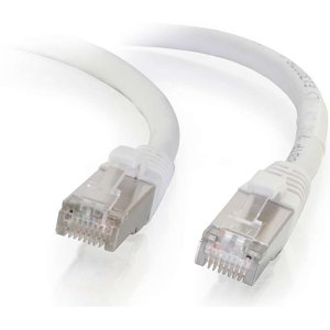 C2G CG00919 CAT6 Snagless Shielded (STP) Ethernet Network Patch Cable, 6' (1.8m), White