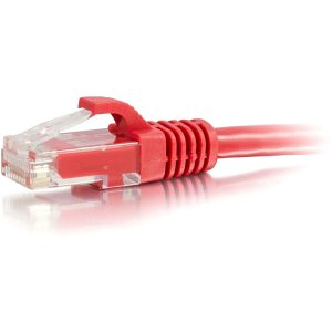 C2G CG04000 CAT6 Snagless Unshielded (UTP) Ethernet Network Patch Cable, 6' (1.8m), Red