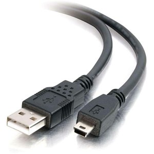C2G CG27329 USB 2.0 A to Mini-B Cable, 3.3' (1m)