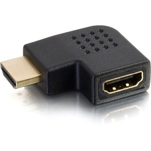 C2G CG43291 Right Angle HDMI Adapter, Left Exit