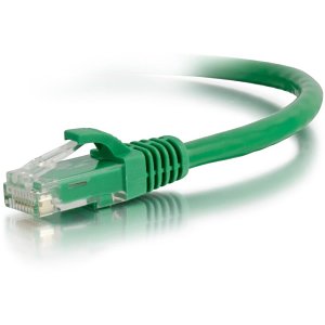 c2g cg50793 cat6a snagless unshielded (utp) ethernet network patch cable, 25' (7.6m), green;c2g cg50793 cat6a snagless unshielded (utp) ethernet network patch cable, 25' (7.6m), green;image of 2d-cg50793