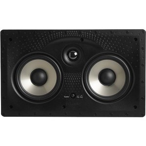 Polk 255c-RT 5.25" 2-Way In-Wall Center Channel Speaker with 1" Swivel-Mount Silk-Polymer Dome Tweeter