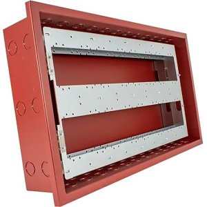 Maple Armor FW434 FireWatcher 16-Module Fire Alarm Module Box, Red