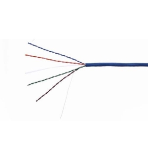 ADI 0E-CAT6RBL 1000ft CAT 6 23/4 Cable Riser Rated, Reel Box, Blue