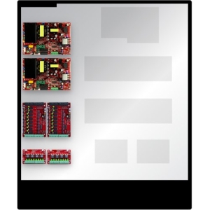 LifeSafety Power FPO150/250-2C82D8E8S/T16-A ProWire 16 Doors, DV Standard, 12A/12V and 10A/24V, E8S Enclosure