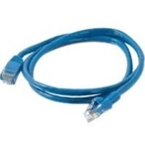 Quiktron 570-110-005 Q-Series CAT5e Patch Cord, Booted, 5' (1.5m), Blue