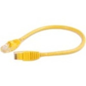 Quiktron 570-115-001 Q-Series CAT5e Patch Cord, Booted, 1' (0.3m), Yellow