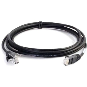 On-Q Q-Series 28 AWG CAT6 Patch Cable, Black, 5 FT