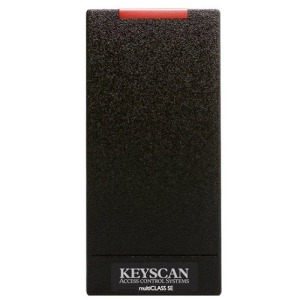 Keyscan KRP10SE MultiCLASS R10 SE Reader, Dual Frequency 13.56MHz & 125kHz, Mullion Mount, Black