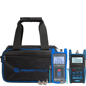 Jonard Tools FPL-5555 Fiber Power Meter with Data Storage & SM/MM Optical Light Source Kit