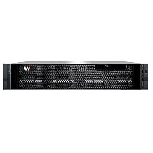 Hanwha WRR-P-S202L1-20TB Wisenet WAVE 2U NVR, 4 Professional Licenses, 20TB Raw Storage