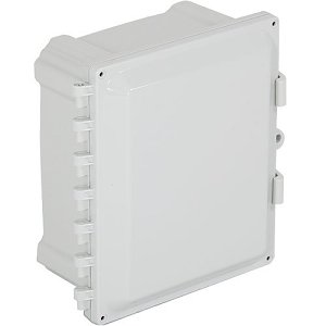 STI EP101006-O Enclosure Polycarbonate, 10" X 10" X 6", Opaque