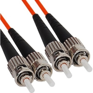 ICC 50/125µm Multimode Duplex ST-ST Fiber Optic Jumper, 1 PC