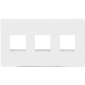 ICC 3-port Furniture Faceplate