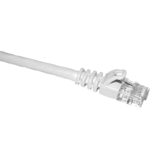 ClearLinks 25FT Cat. 6 550MHZ White Molded Snagless Patch Cable