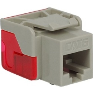 ICC Cat 6, EZ Modular Connector, Gray