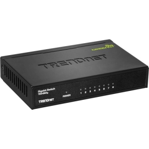 TRENDnet 8-port Gigabit GREENnet Switch /w metal case