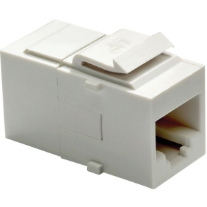 Legrand-On-Q Cat 6 RJ45 Coupler Keystone Insert, White