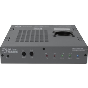 Atlas Sound DPA-102PM Amplifier - 200 W RMS - 2 Channel