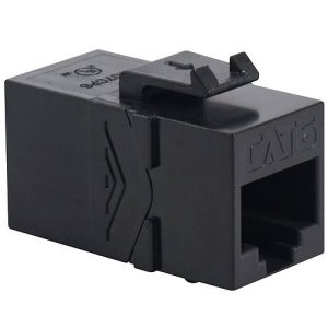 ICC Cat 6, Modular Coupler, Black