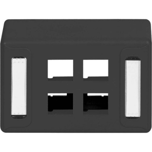 Icc 4-Port Universal Furniture Faceplate