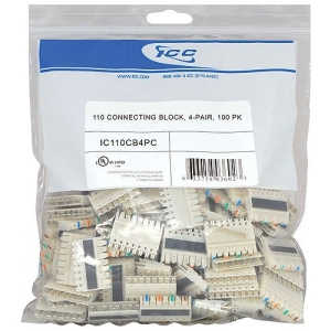 ICC 110 Connecting Block 4 Pair in 100 Pack