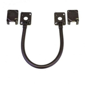 Enforcer Armored Electric Door Cord - Removable Covers, Bronze