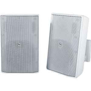 Electro-Voice EVID-S8.2 2-way Indoor/Outdoor Surface Mount, Wall Mountable Speaker - 90 W RMS - White