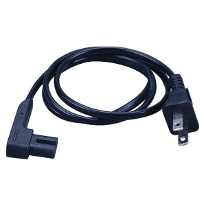 Vanco Right Angle Power Cord - 2 Prong