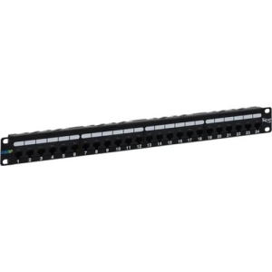 ICC CAT6A Patch Panel in 110 Type with 24 Ports and 1 RMS