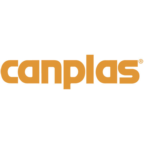 Canplas 765501W Sweep Tee, 90°, White