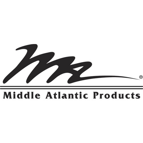Middle Atlantic RAP8 Rear Access Panel for SLIM5 Racks, 8 RU, Black