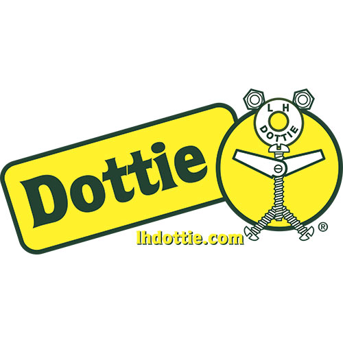 Dottie BT13X3 Sign, Decal & Barricade Tape, 3'' x 300' Yellow Barricade Tape, Caution Keep Out
