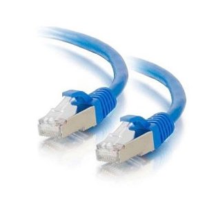 C2G CG00796 CAT6a Snagless Shielded (STP) Ethernet Network Patch Cable, 6' (1.8m), Blue