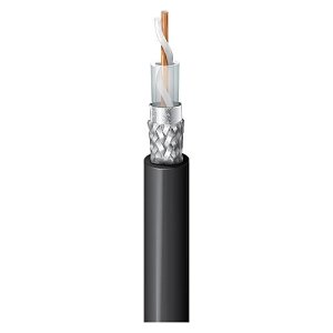 Belden 9913 010500 RG-8 Wireless Transmission Coaxial Cable, 10/1 Solid BC, Foil +90% TC Braid, 50 Ohm, 500' (152.4m) Reel, Black