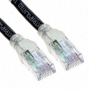 Belden C601100002 CAT6+ Patch Cord, Bonded-Pair, 24AWG Solid, CMR, T568A/B-T568A/B, 2', Gray