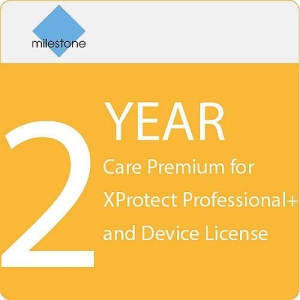 Two Years Care Plus For Xprotect Professional+ Dev